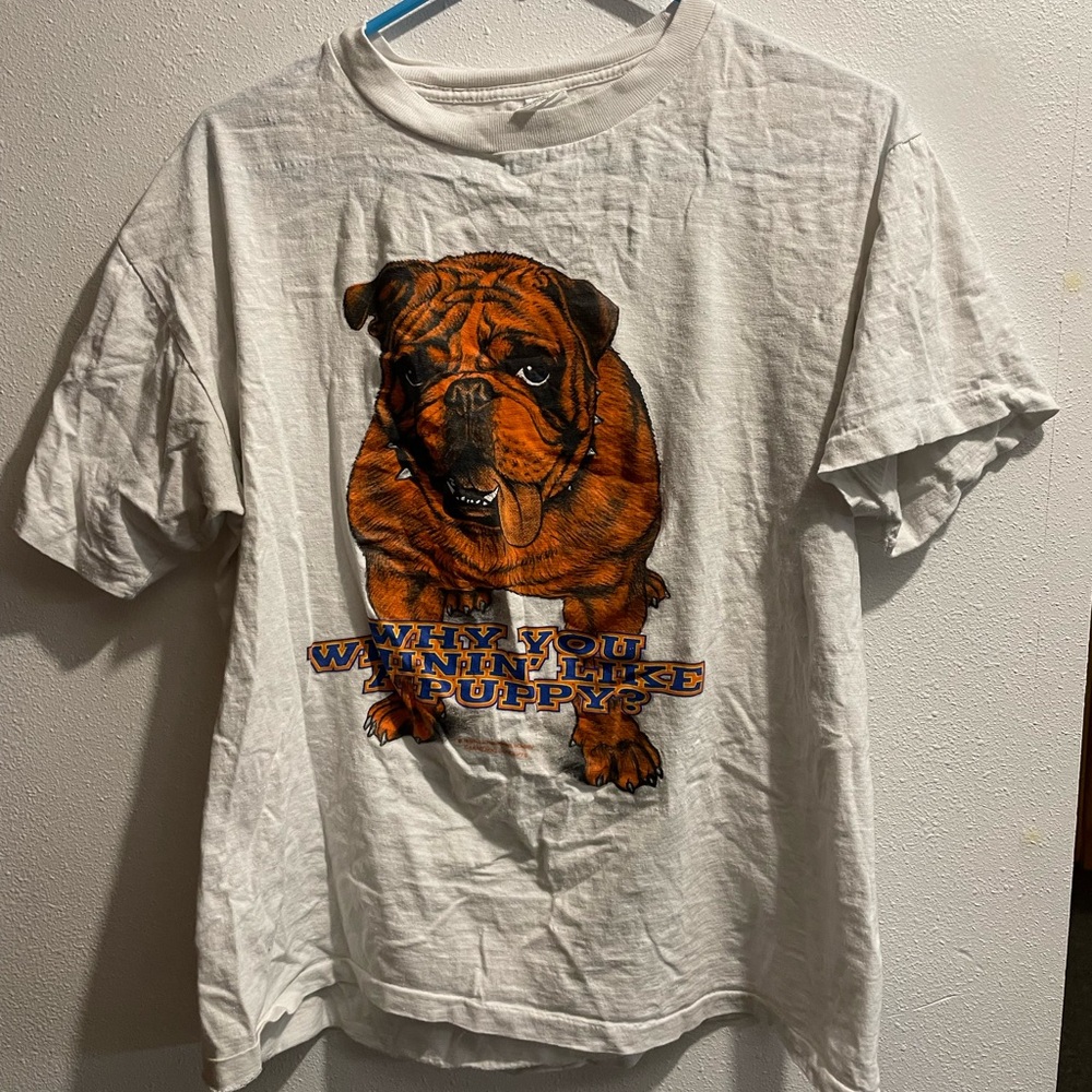 Vintage dog t shirt